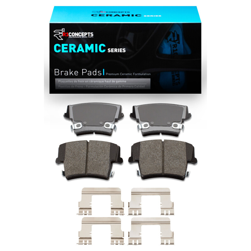 Chrysler 300 Brake Pads - Rear - R1 Concepts - R1 Ceramic - `05-`23